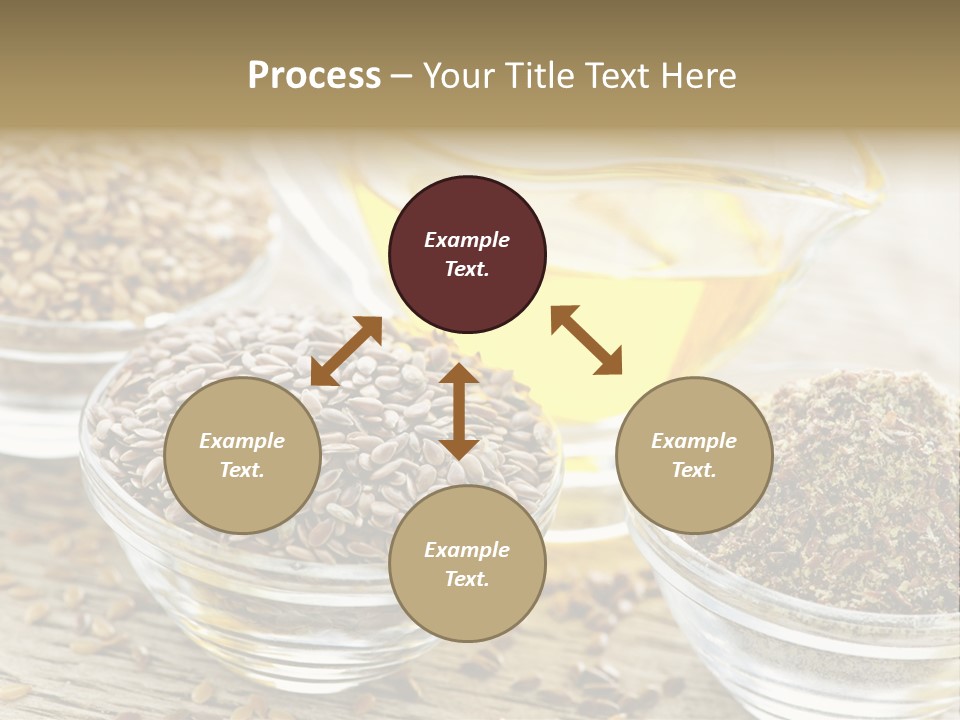 Flaxseed Oil PowerPoint Template