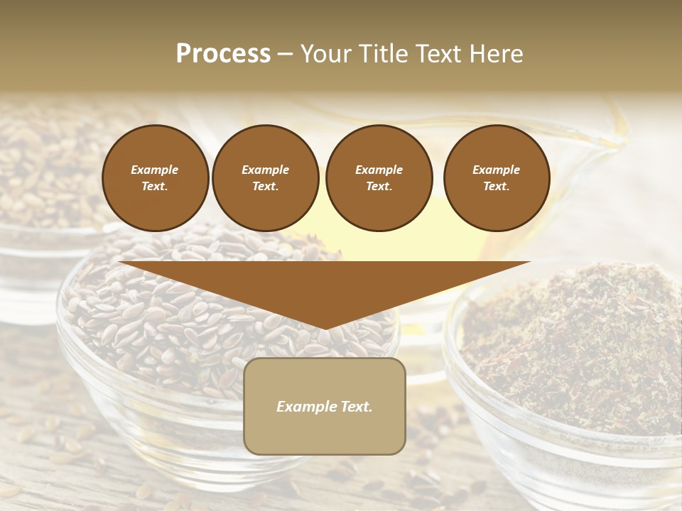 Flaxseed Oil PowerPoint Template
