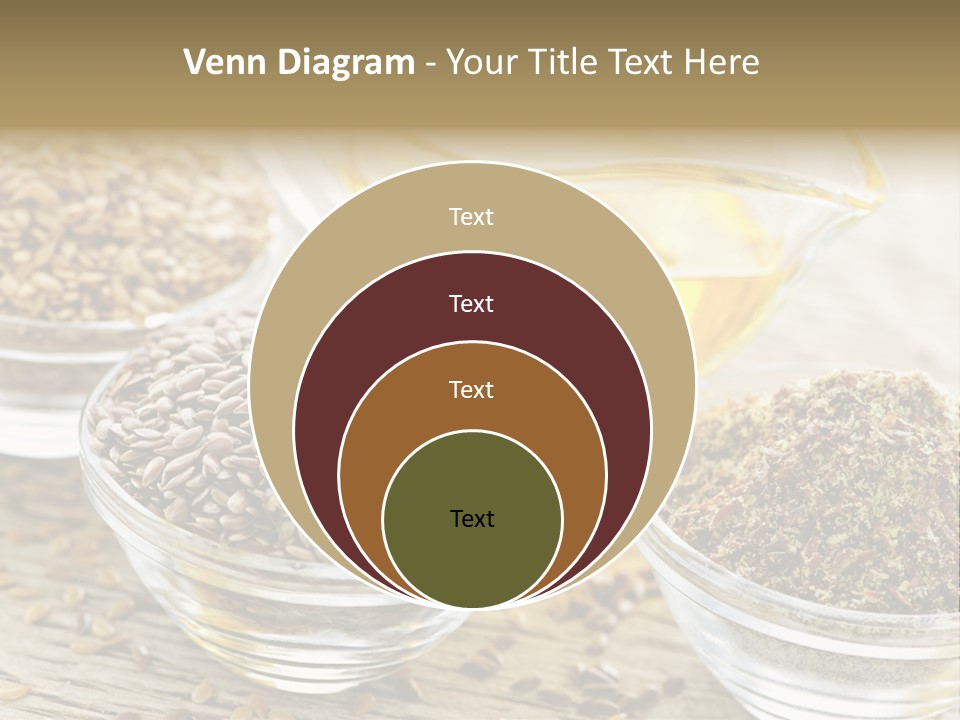 Flaxseed Oil PowerPoint Template