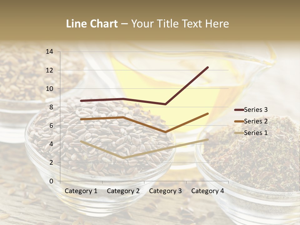 Flaxseed Oil PowerPoint Template