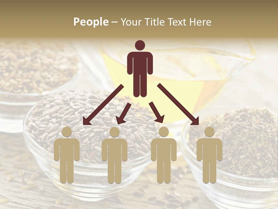 Flaxseed Oil PowerPoint Template