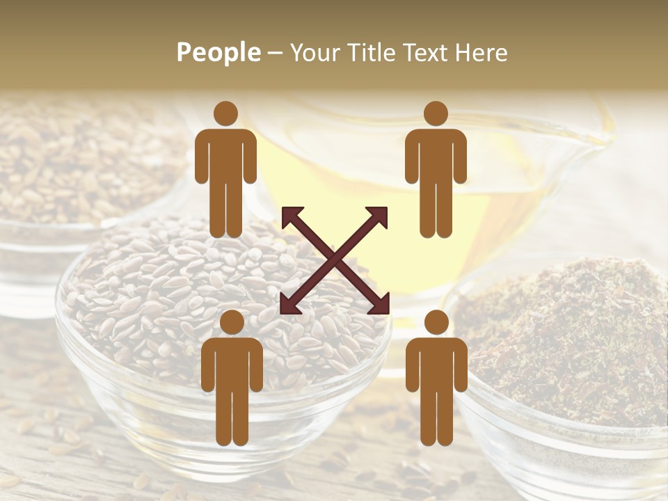 Flaxseed Oil PowerPoint Template