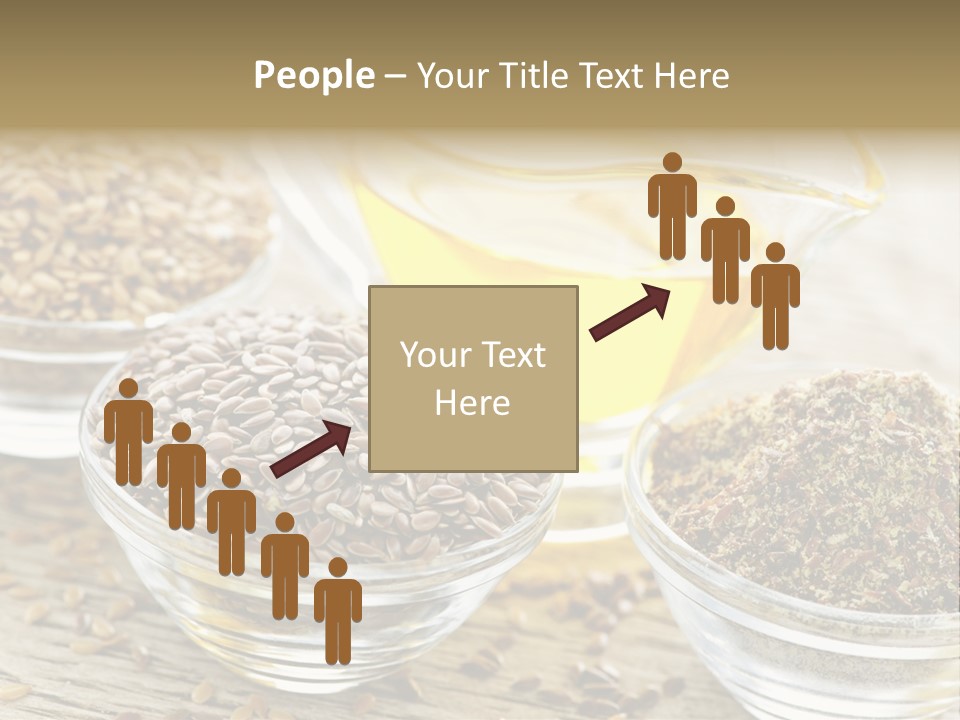 Flaxseed Oil PowerPoint Template