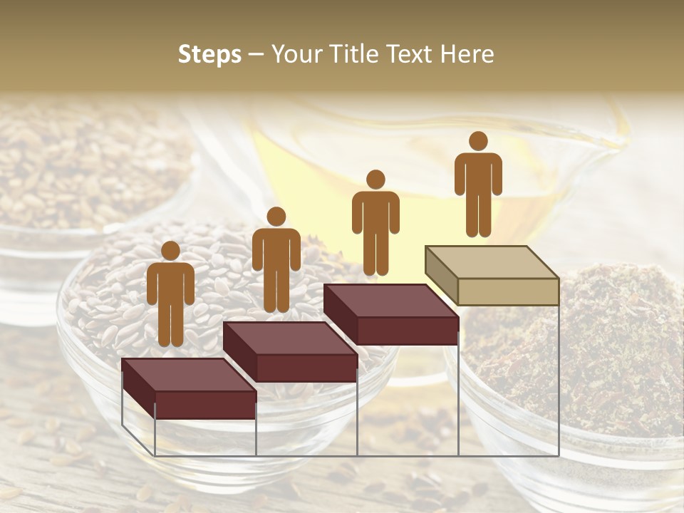 Flaxseed Oil PowerPoint Template