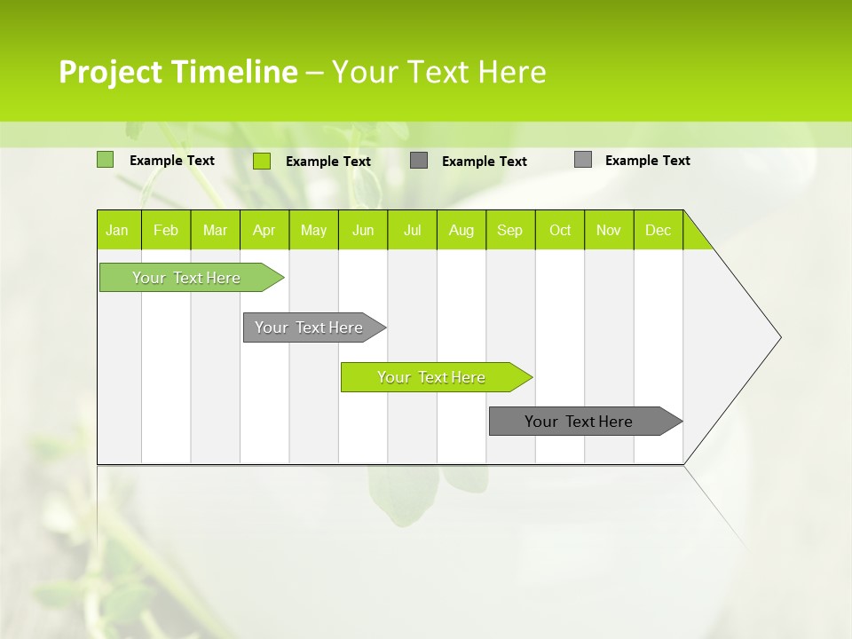 A Mortar With A Sprig Of Herbs In It PowerPoint Template