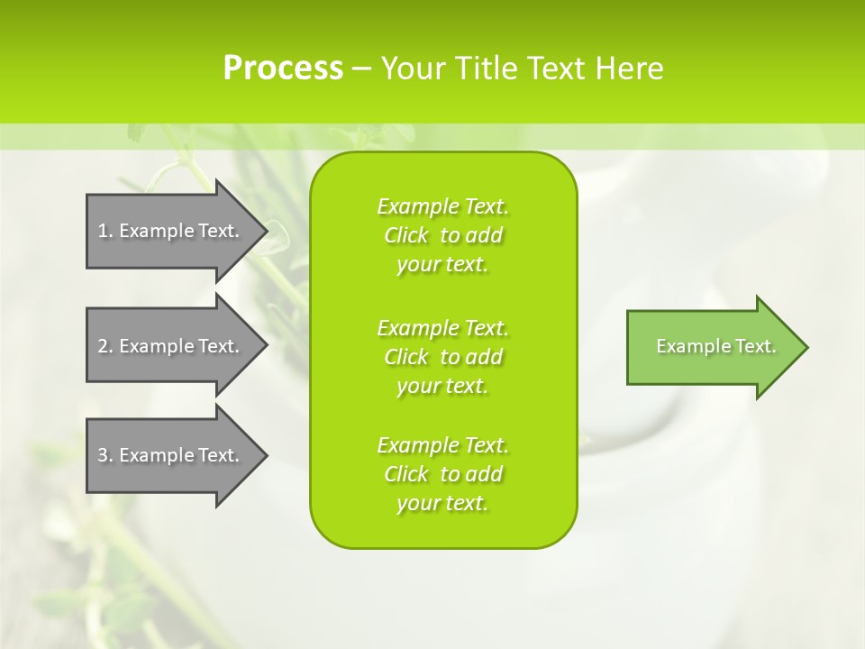 A Mortar With A Sprig Of Herbs In It PowerPoint Template