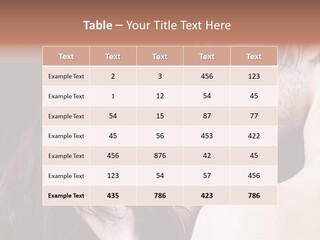 Pakistani Aromatic Table PowerPoint Template