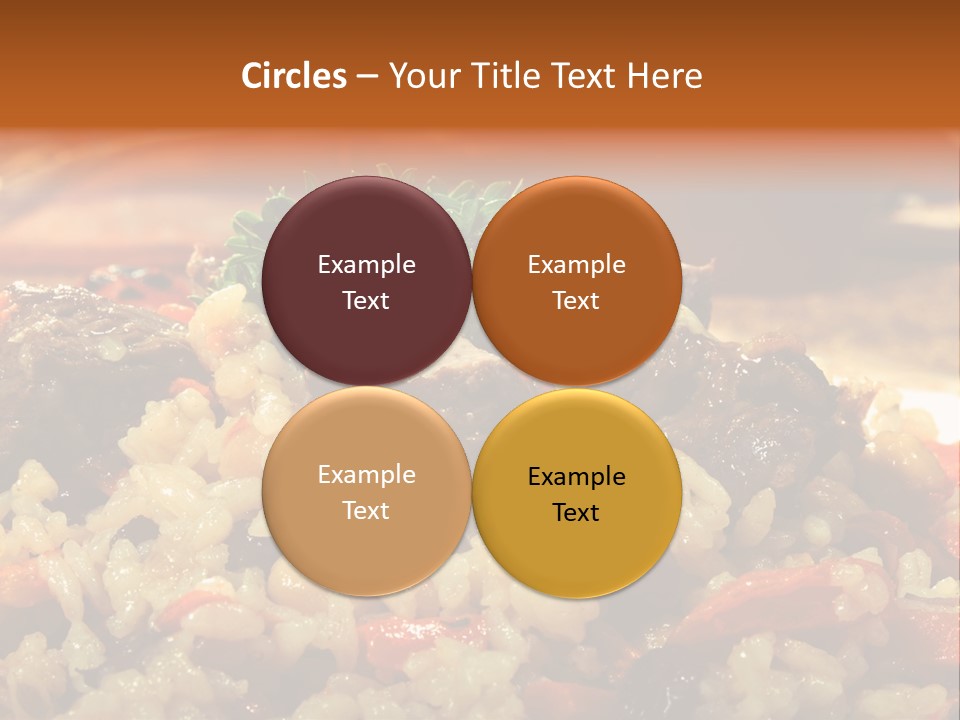 Pakistani Aromatic Table PowerPoint Template