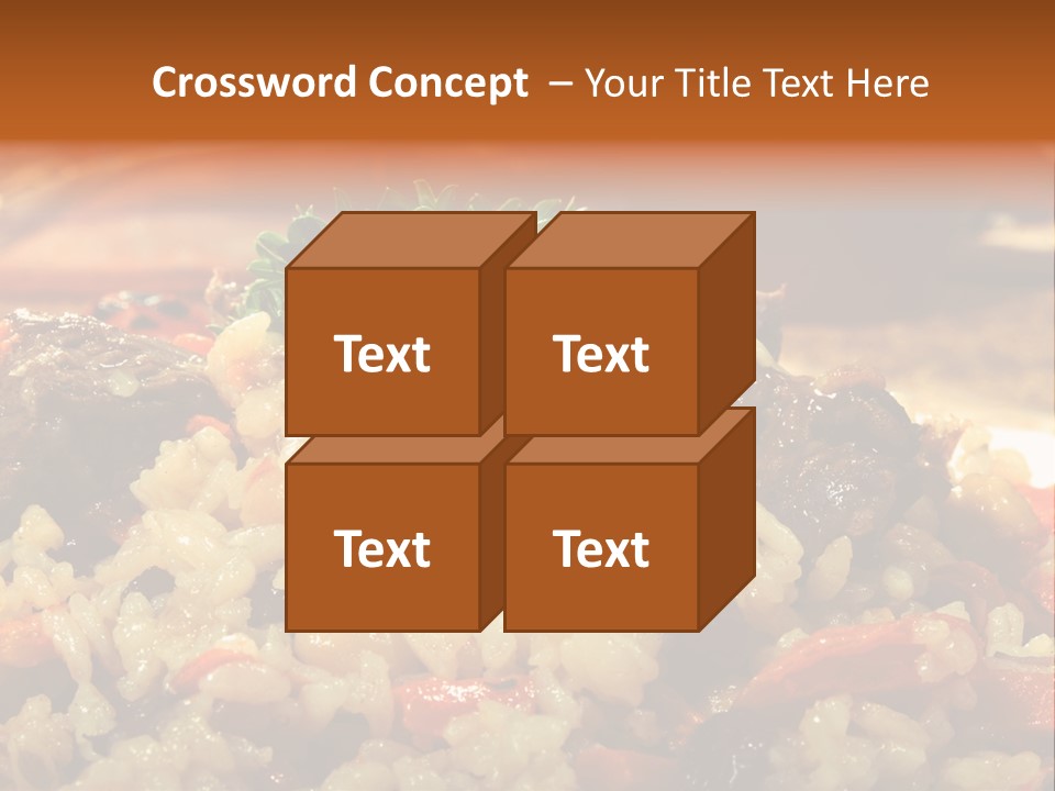 Pakistani Aromatic Table PowerPoint Template