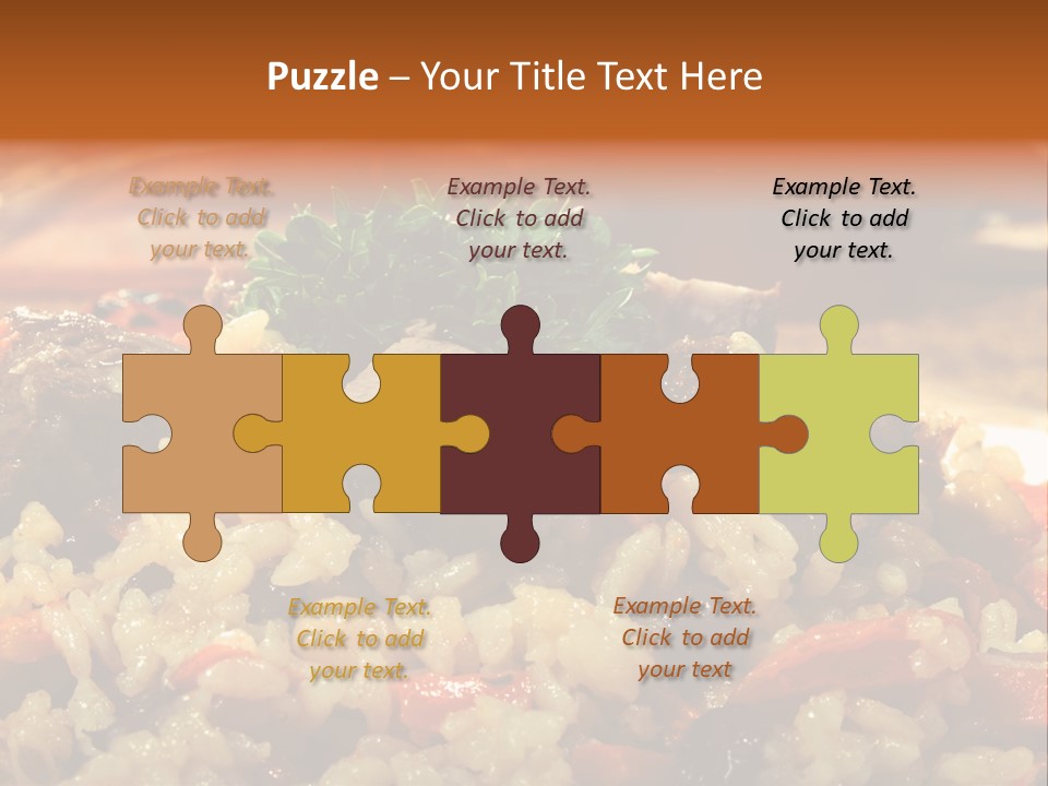 Pakistani Aromatic Table PowerPoint Template