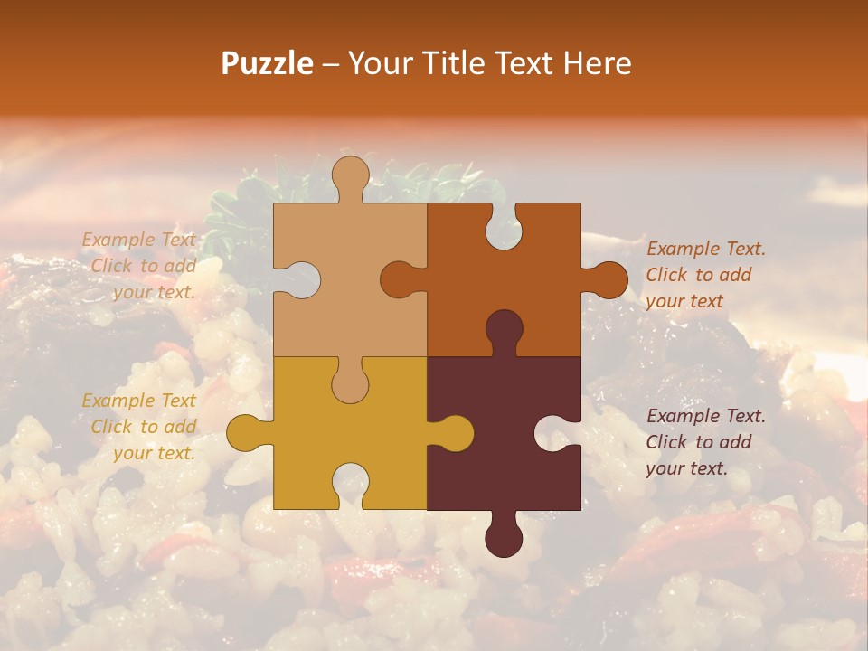 Pakistani Aromatic Table PowerPoint Template