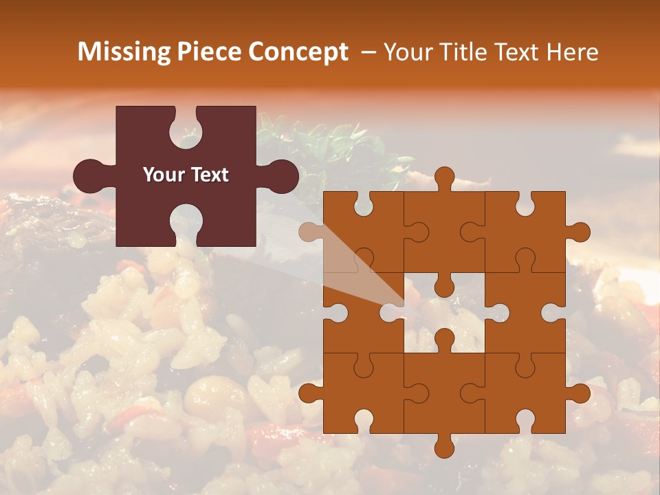 Pakistani Aromatic Table PowerPoint Template