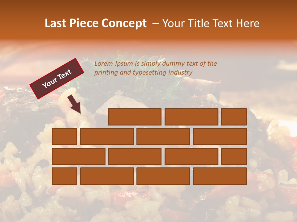 Pakistani Aromatic Table PowerPoint Template