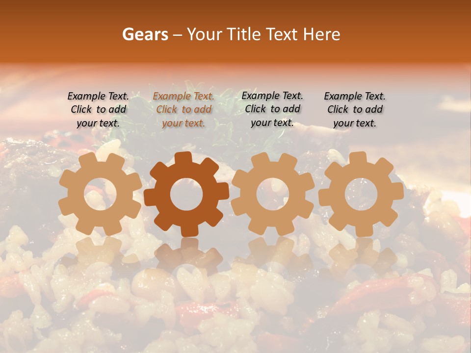 Pakistani Aromatic Table PowerPoint Template