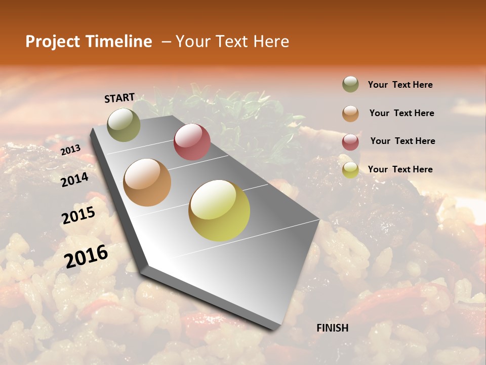 Pakistani Aromatic Table PowerPoint Template