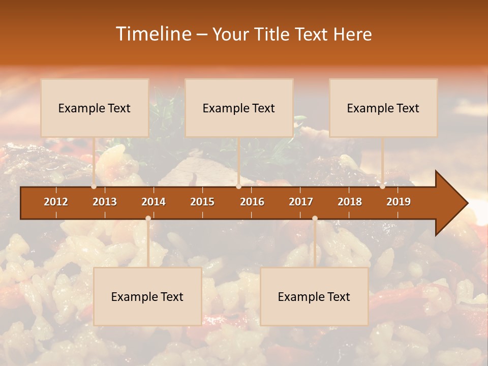 Pakistani Aromatic Table PowerPoint Template