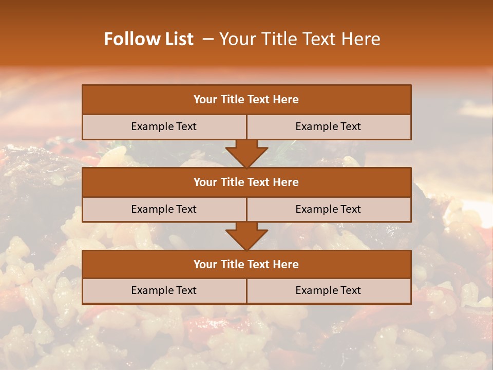Pakistani Aromatic Table PowerPoint Template