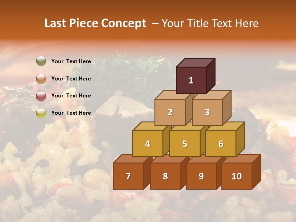Pakistani Aromatic Table PowerPoint Template