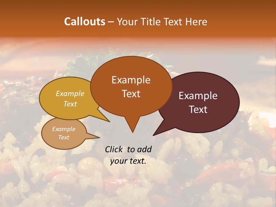 Pakistani Aromatic Table PowerPoint Template