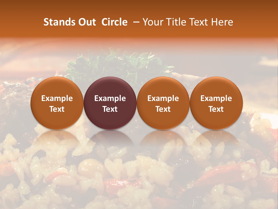 Pakistani Aromatic Table PowerPoint Template