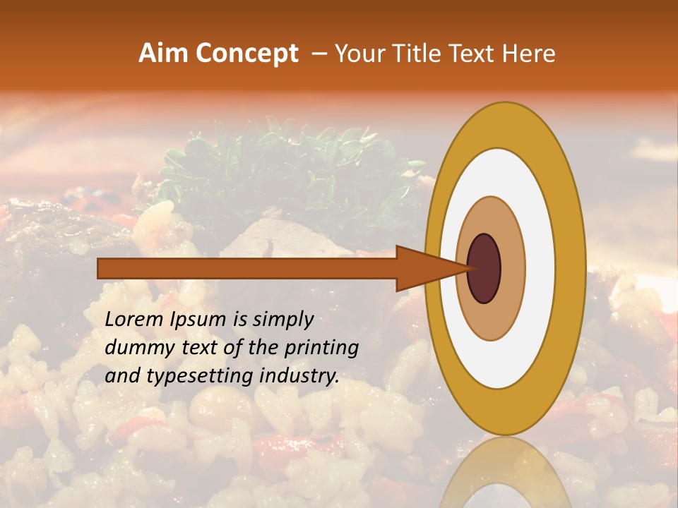 Pakistani Aromatic Table PowerPoint Template