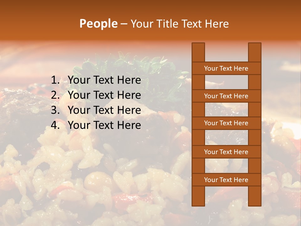 Pakistani Aromatic Table PowerPoint Template
