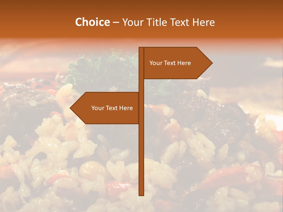 Pakistani Aromatic Table PowerPoint Template