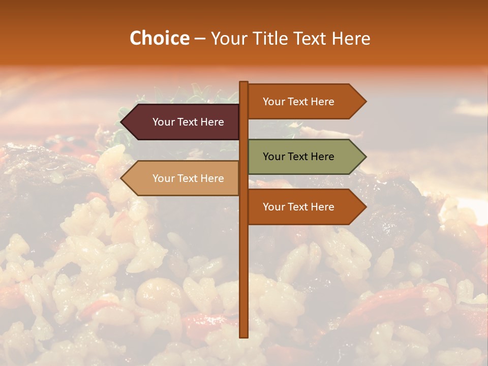 Pakistani Aromatic Table PowerPoint Template