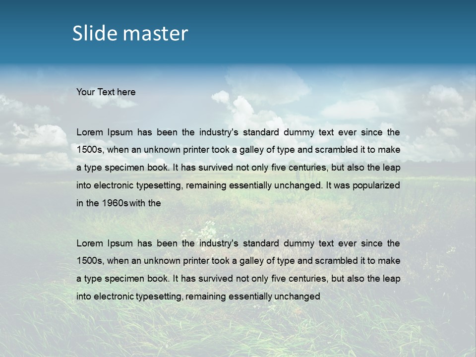 Beautiful Nature PowerPoint Template