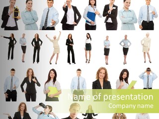 People Stock PowerPoint Template