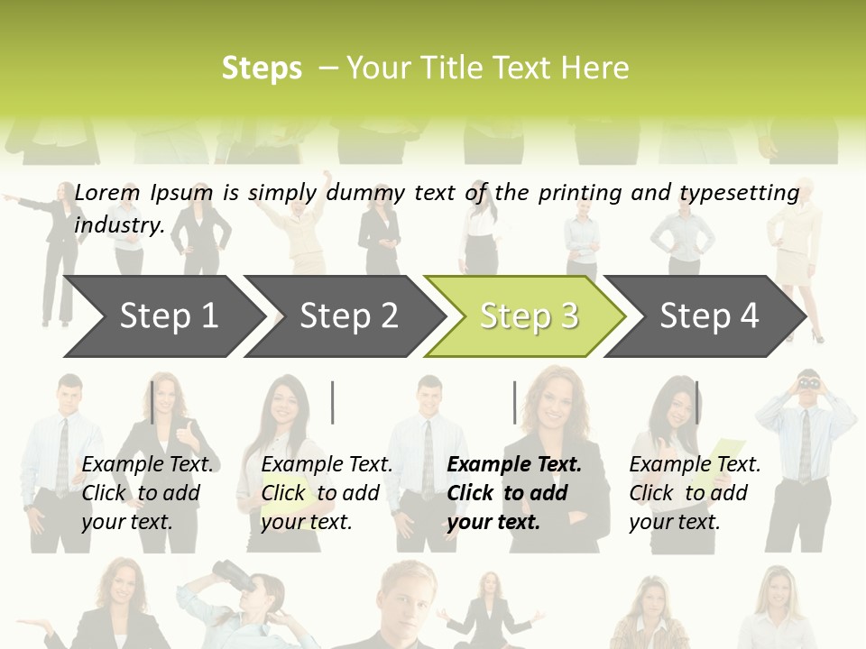 People Stock PowerPoint Template