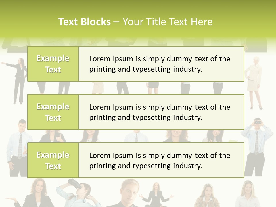 People Stock PowerPoint Template