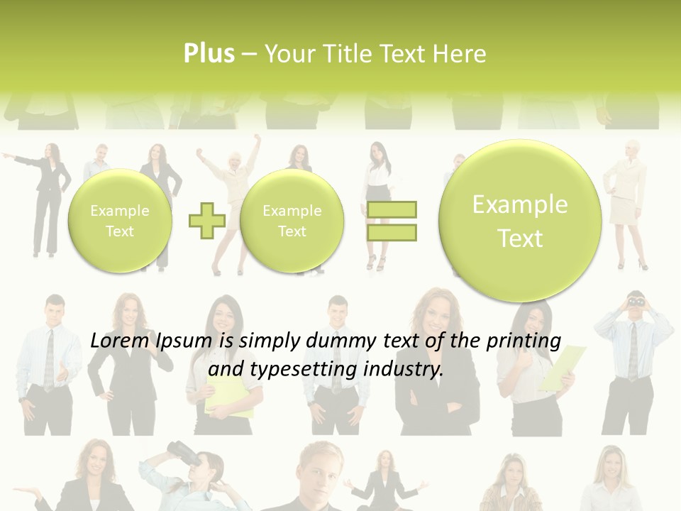 People Stock PowerPoint Template