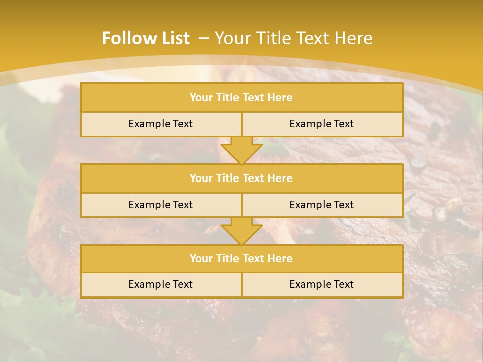 Steak Meat PowerPoint Template