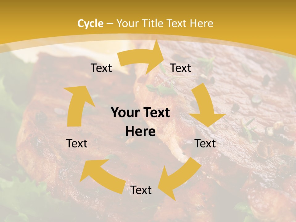 Steak Meat PowerPoint Template