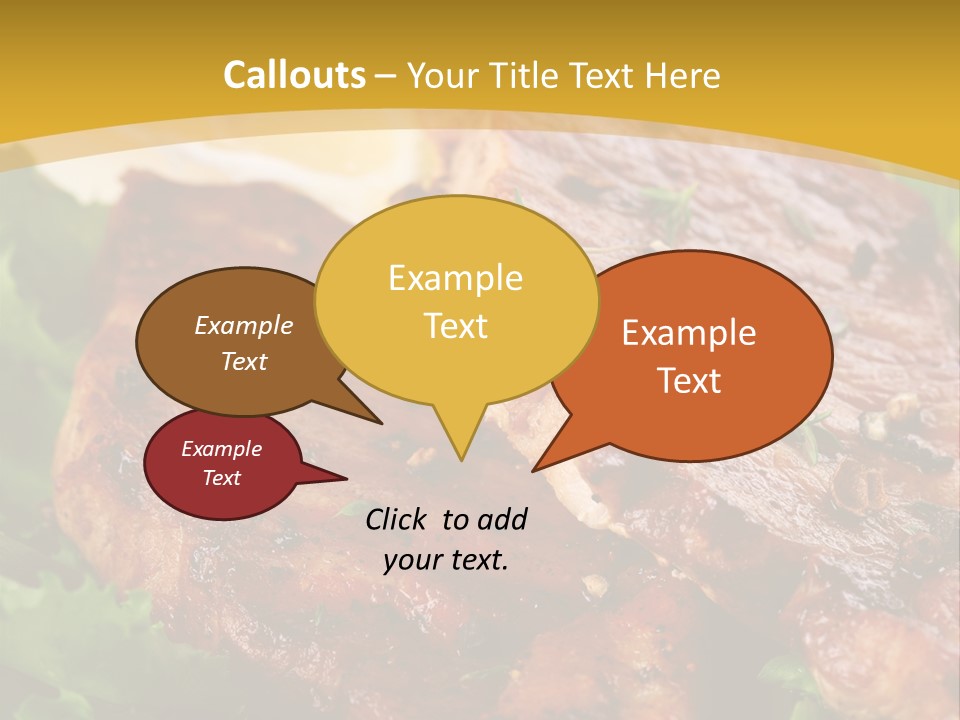 Steak Meat PowerPoint Template