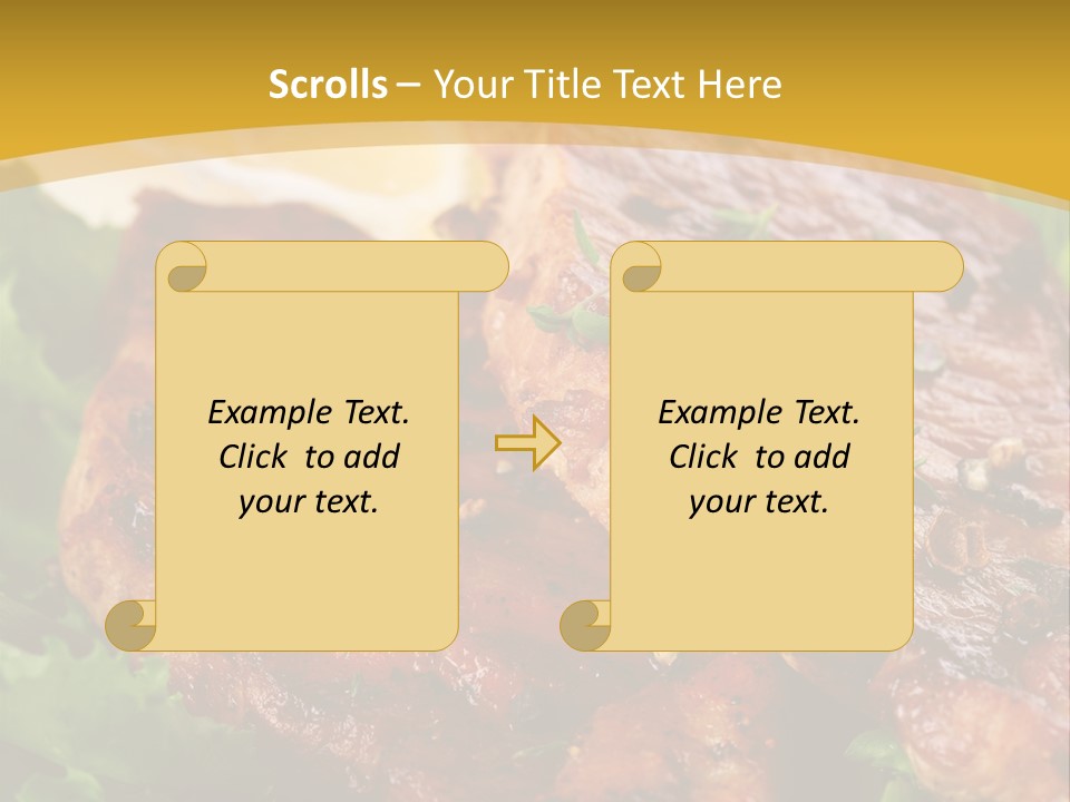 Steak Meat PowerPoint Template