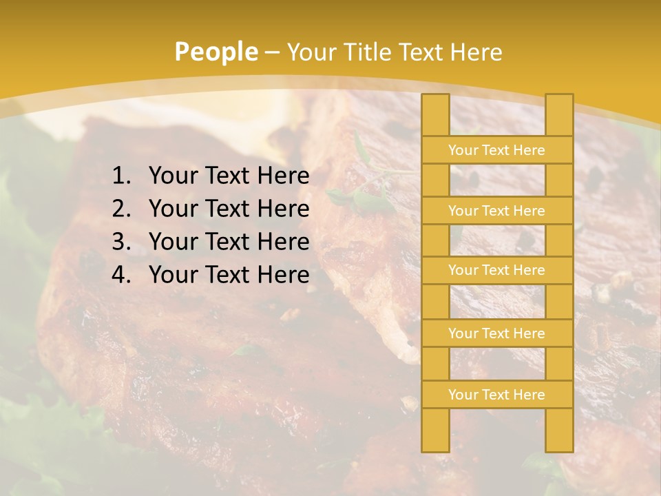 Steak Meat PowerPoint Template