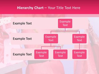 Shopper Closeup Blonde PowerPoint Template