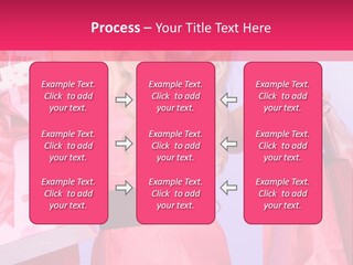 Shopper Closeup Blonde PowerPoint Template