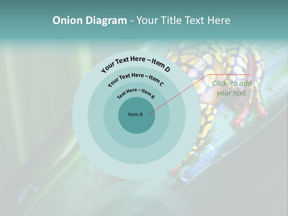 Poison Dart Frog PowerPoint Template