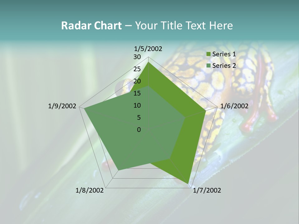 Poison Dart Frog PowerPoint Template