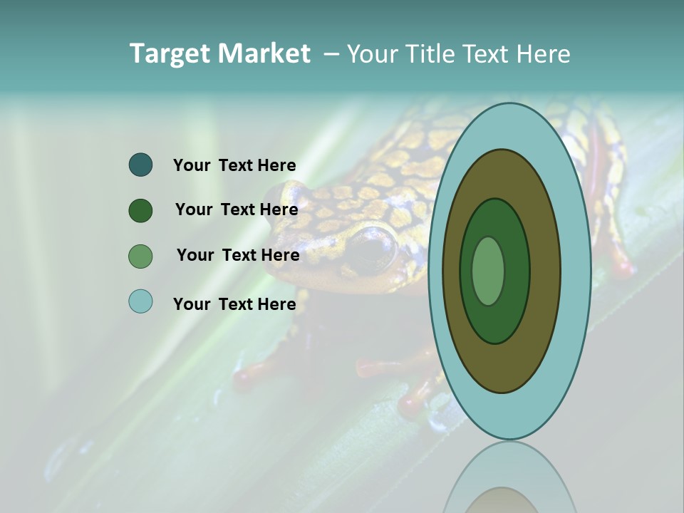 Poison Dart Frog PowerPoint Template