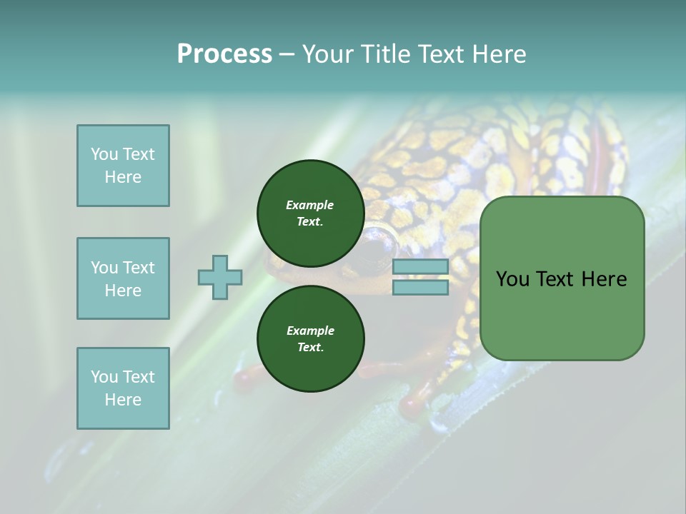 Poison Dart Frog PowerPoint Template