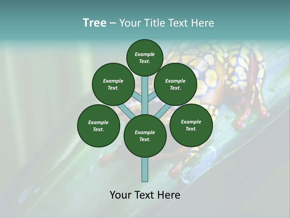 Poison Dart Frog PowerPoint Template