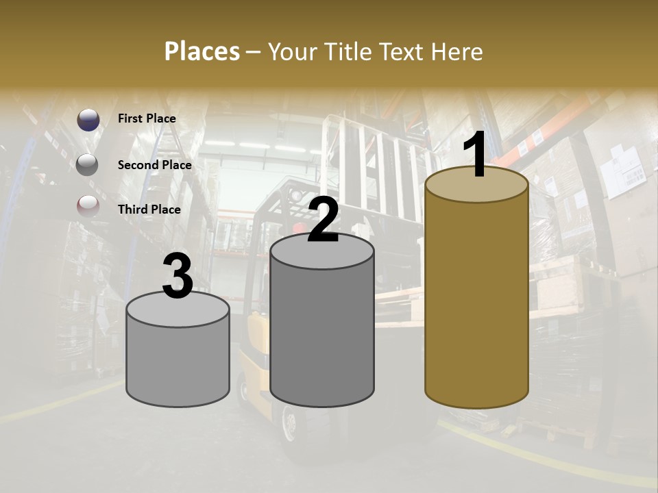 Forklift Operator PowerPoint Template