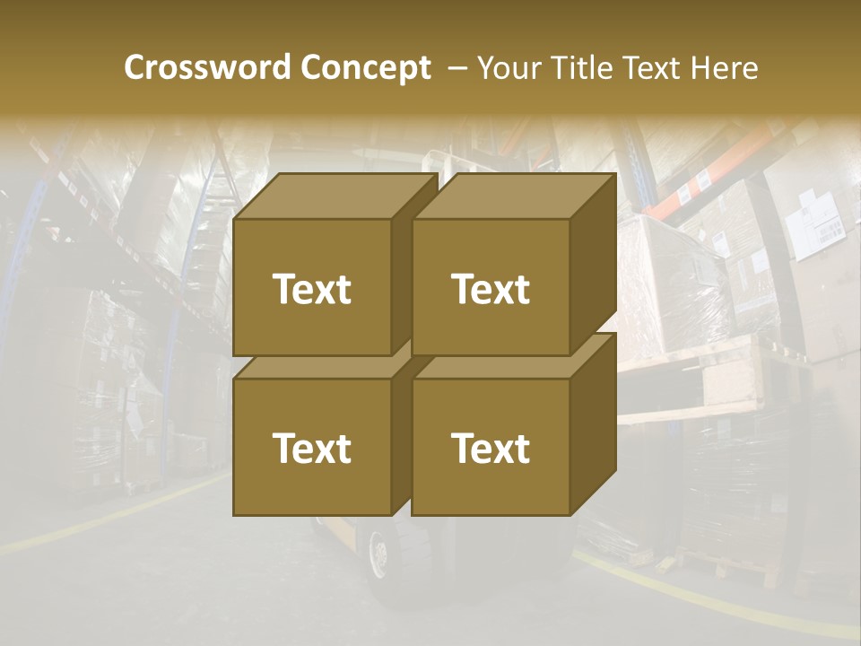 Forklift Operator PowerPoint Template