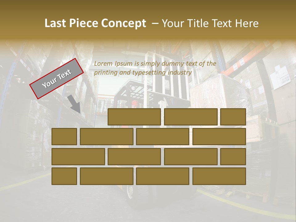 Forklift Operator PowerPoint Template