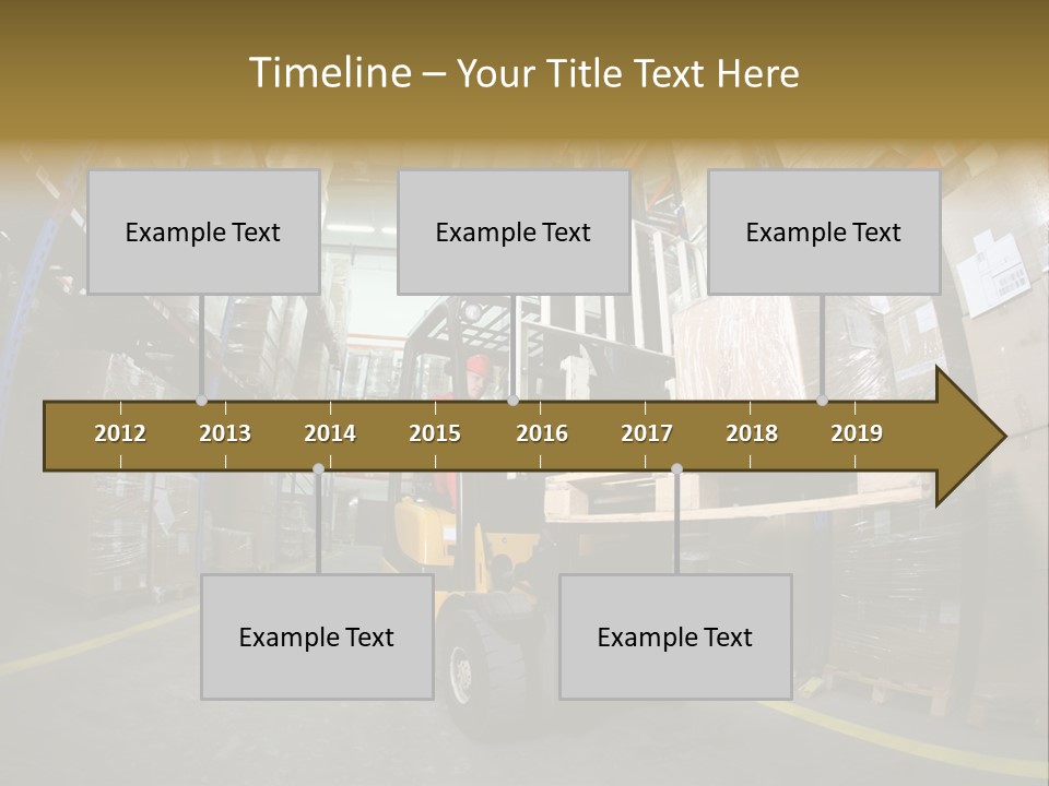 Forklift Operator PowerPoint Template