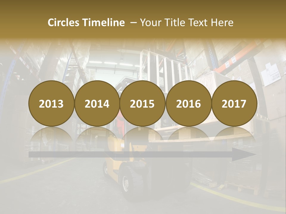 Forklift Operator PowerPoint Template